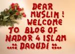 Welcome to Blog of Nador for Islam by Daoudi Zakariae